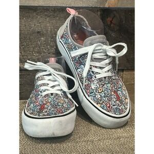 Skechers Bobs‎ Women's Size 7.5 Beach Bingo Woof Pack Sneakers Shoes Dogs 33277